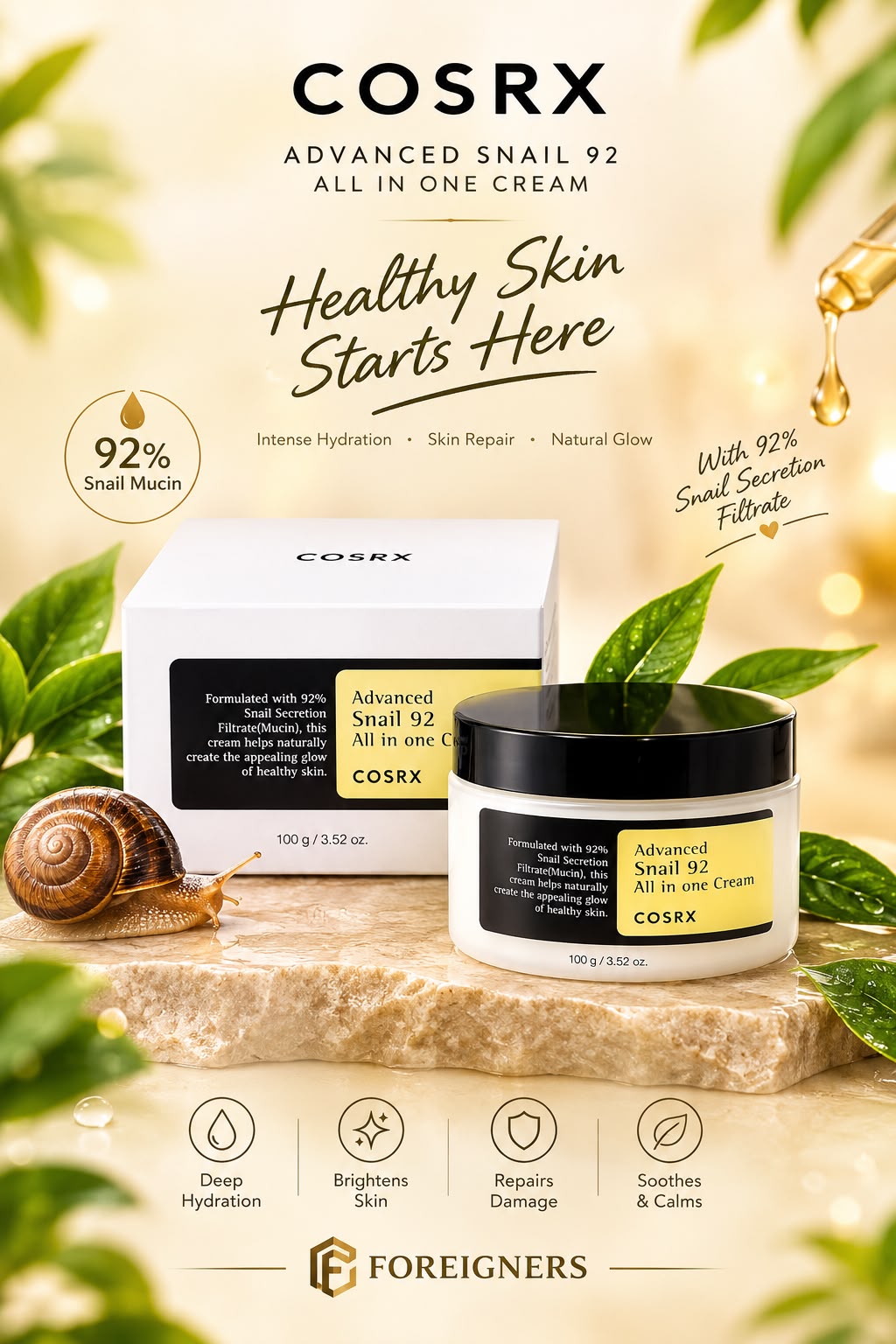 COSRX Advanced Snail 92 All IN One Cream 100g