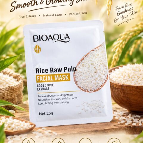 BIOAQUA Rice Raw Pulp Sheet Mask 25g